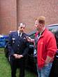 Holger Bauer vom Landesfeuerwehrverband Schleswig Holstein & Olli Sachse